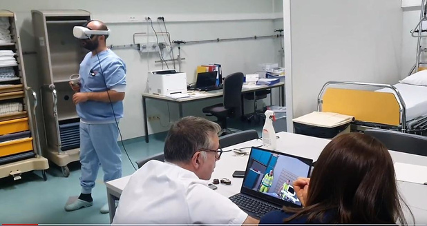 La réalité virtuelle au service de la traumatologie (vidéos)