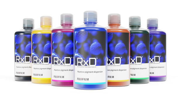Fujifilm verruimt kleurenpalet RxD inkjet pigmentdispersies