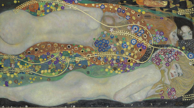 Van Gogh ontvangt Gustav Klimt 