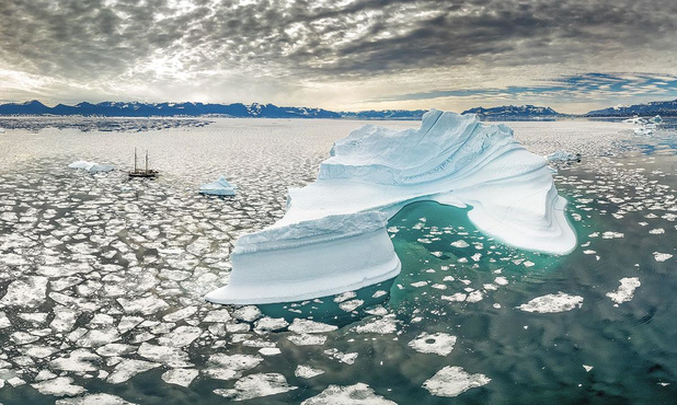 En 10 ans, la fonte des glaces au Groenland a fait monter d'un centimètre le niveau des océans