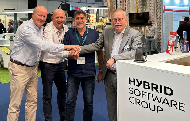 Hybrid Software très satisfaite de la dernière Labelexpo de Bruxelles