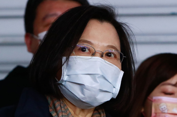 Taiwanese president roept Peking op om 'militair avonturisme' te staken