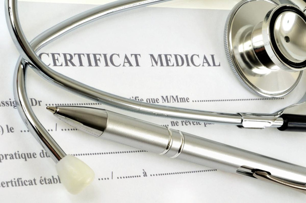 L'Ordre des médecins s'inquiète de la hausse des certificats de complaisance