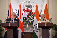 Accord entre la Grande-Bretagne et l'Inde sur un partenariat de défense et de sécurité
