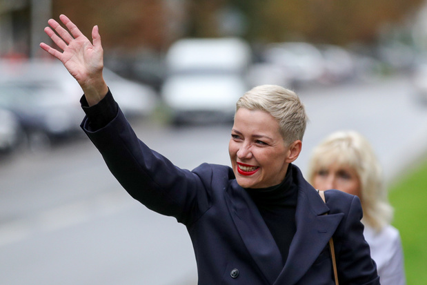 'Wit-Russische oppositieleidster Maria Kolesnikova zit in de gevangenis in Minsk'