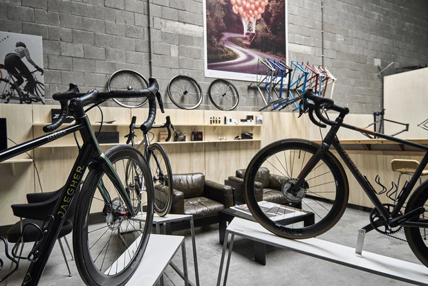 Showroom/atelier Jaegher Race Cycles 
