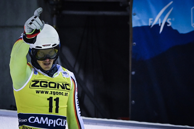 Duitser Linus Strasser wint slalom in Zagreb