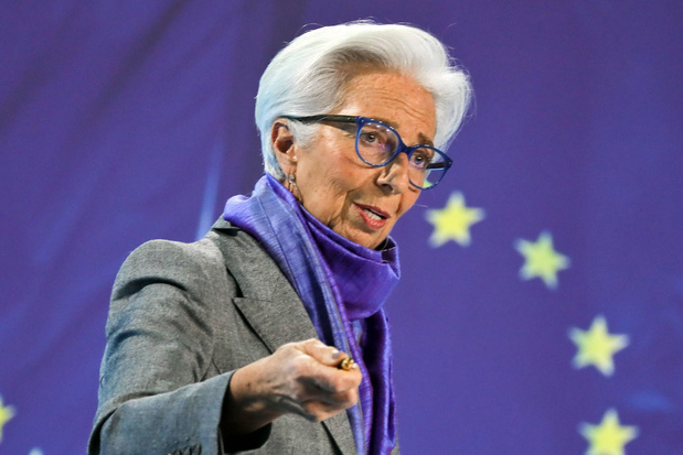 Strenge Christine Lagarde (ECB): 'Terugkeer naar prijsstabiliteit vraagt nog veel werk'