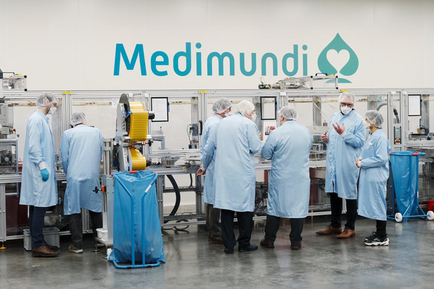 Medimundi fait don de 10 000 masques FFP2 à Kom op tegen Kanker 
