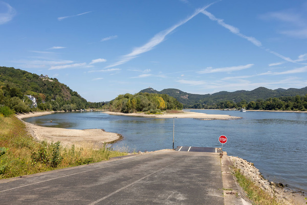 Uniper waarschuwt voor minder stroomproductie door laag waterpeil van de Rijn