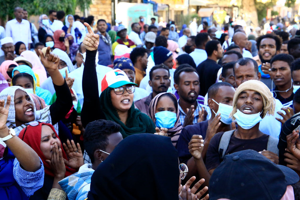 Protest Soedan: politie zet traangas in tegen betogers, mobiel internet afgesloten