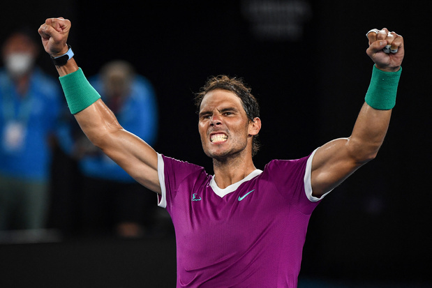 Rafael Nadal is eerste finalist op Australian Open en blijft op recordkoers