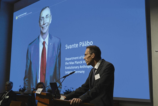 Un étonnant Nobel de médecine à Svante Pääbo, pionnier de la paléogénomique 