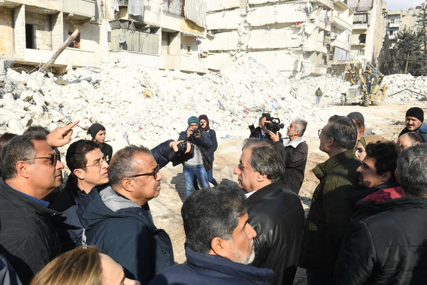Le chef de l'OMS à Alep, annonce des aides médicales d'urgence