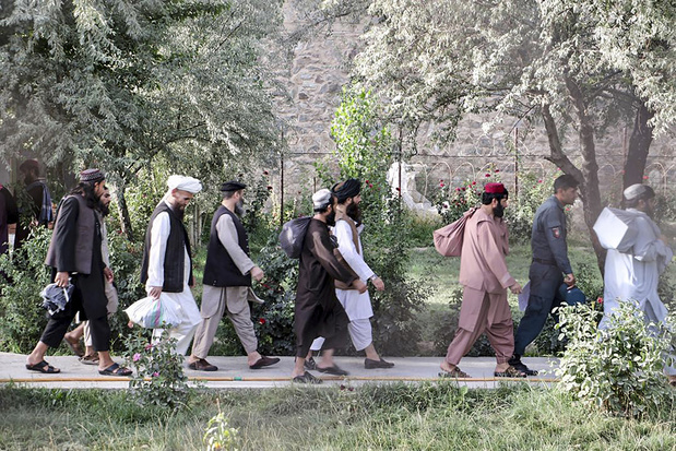Kaboel is begonnen met vrijlating van resterende Talibanstrijders