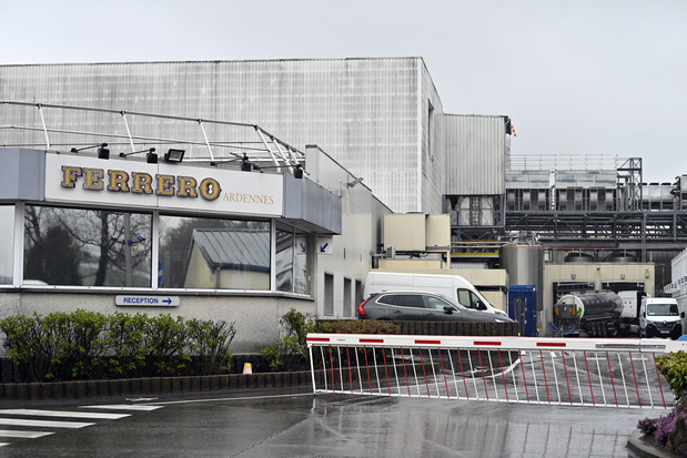62 salmonellabesmettingen gelinkt aan Ferrero-fabriek in Aarlen