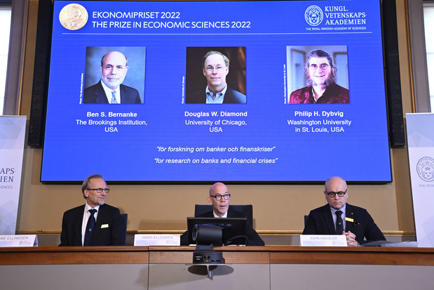 Bernanke, Diamond en Dybvig winnen Nobelprijs voor Economie