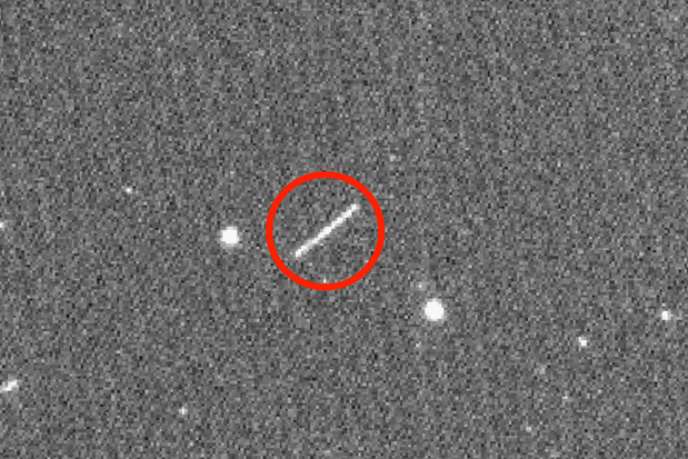 Kleine asteroïde vloog zondag voorbij de aarde