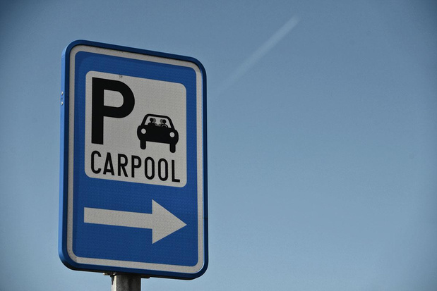 38% meer carpooling 