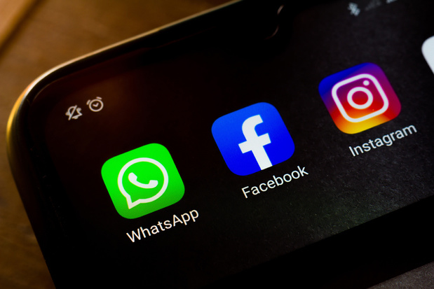 WhatsApp, Instagram en Facebook Messenger waren ruim een uur verstoord