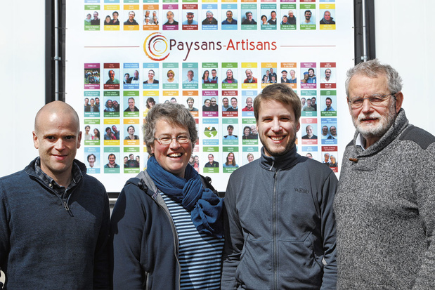 Lauréate pour les Petites Entreprises Namur: Paysans-Artisans, tous ensemble