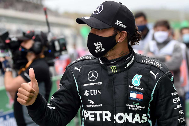 Hamilton breekt record van Schumacher: 92 GP-zeges