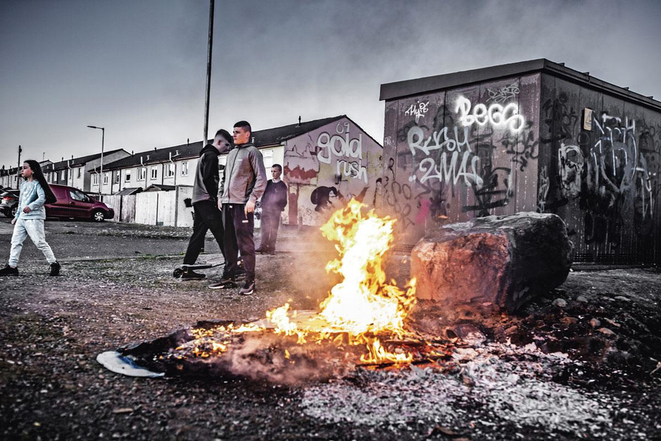 Geweld in Noord-Ierland: 'Het is zoals in Berlijn: in de hoofden van mensen zal de muur blijven staan'