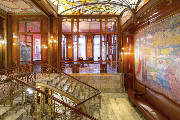 Het Solvayhuis, getekend Victor Horta