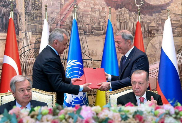 Oekraïne en Rusland ondertekenen (apart) akkoord over graanexport