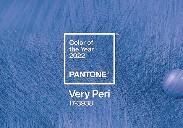Dé kleur voor 2022 is de Pantone 17-3938 Very Peri 