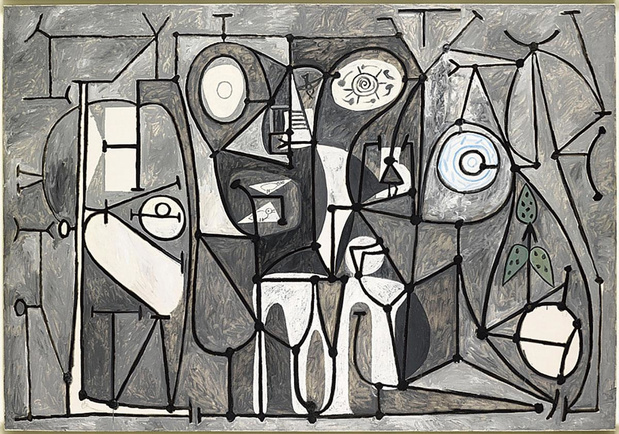 Picasso flirt met abstractie 