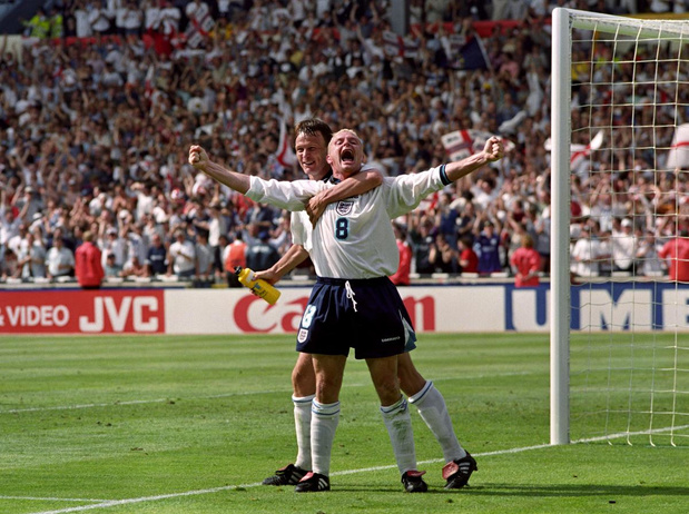Flashback naar 15 juni 1996: de dag dat Paul Gascoigne Wembley in extase bracht