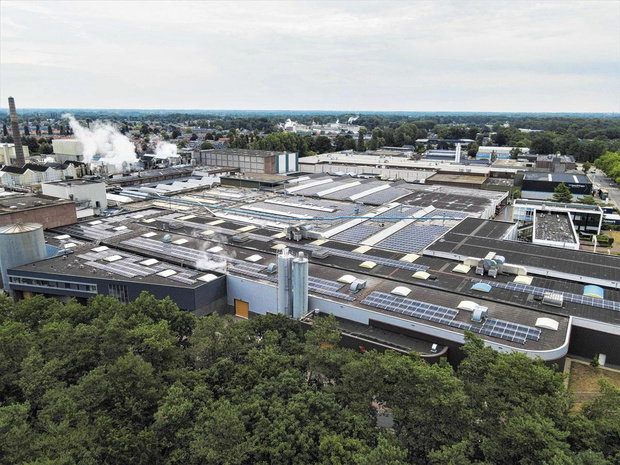 Plus de 10 000 m2 de panneaux photovoltaïques pour DS SmithEerbeek 