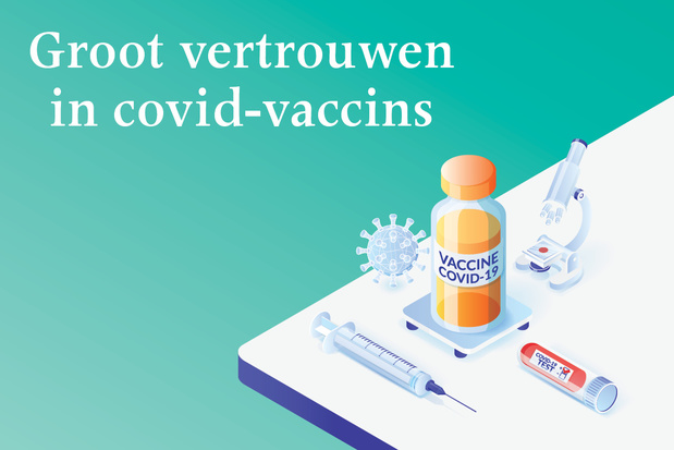 Groot vertrouwen in covid-vaccins