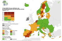La Belgique passera en vert sur la carte européenne à la fin juin