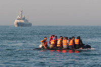 102 migrants sauvés dans le détroit du Pas-de-Calais
