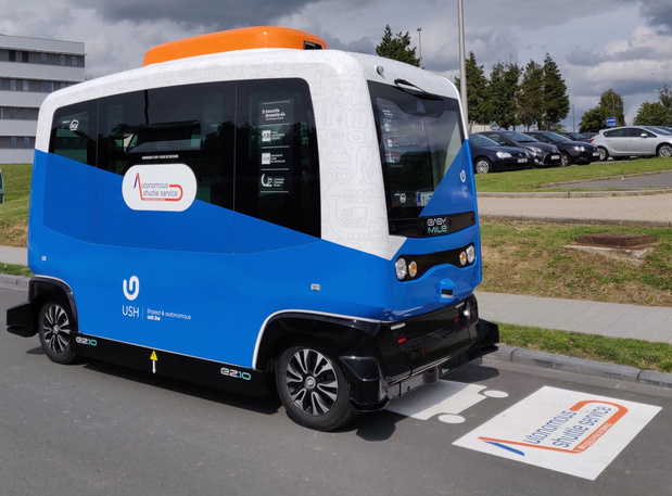 Proefproject met zelfrijdende shuttlebus moet Brussels mobiliteitsvraagstuk helpen oplossen