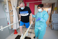 Coronavirus en Belgique: près de 70 admissions quotidiennes à l'hôpital en moyenne