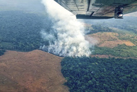 Incendie en Amazonie: la capitale colombienne Bogota sous 