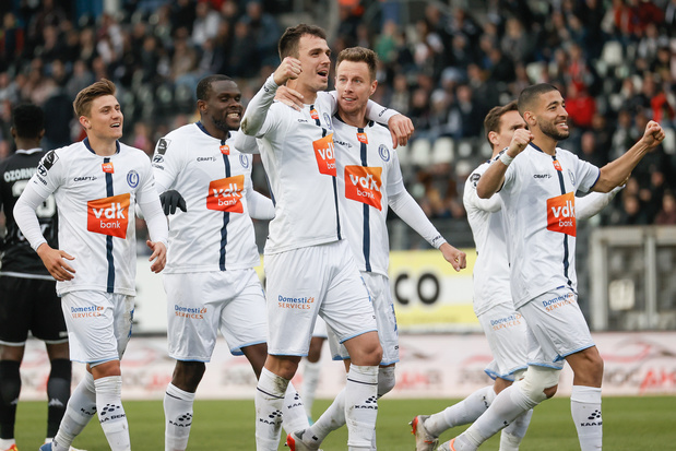 La Gantoise renverse Charleroi, battu 1-3