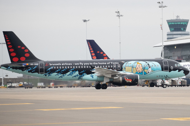 L'avion de Brussels Airlines aux couleurs de Tintin volera cinq années de plus