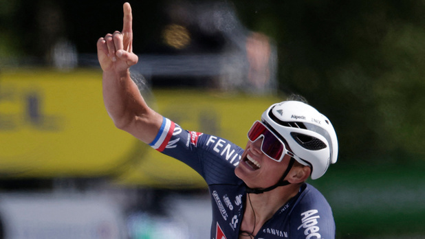 Tour de France: la deuxième étape et le maillot jaune pour Mathieu van der Poel