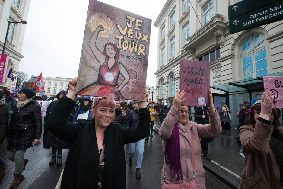 Retour en images sur la Marche mondiale des Femmes à Bruxelles