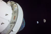 La capsule Orion entame son retour vers la Terre