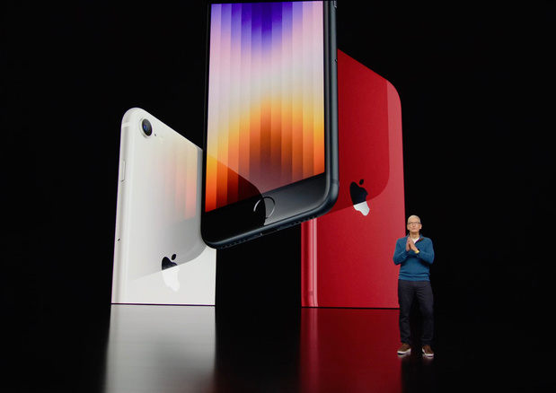Apple onthult nieuwe iPhone SE en iPad Air