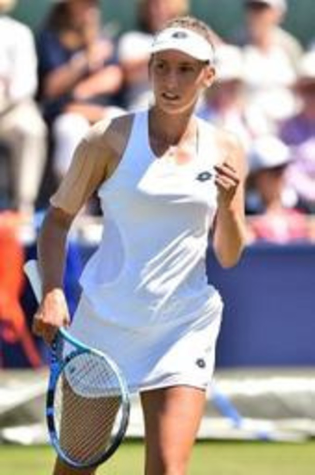 WTA Eastbourne - Elise Mertens élimine difficilement la championne olympique Monica Puig au premier tour