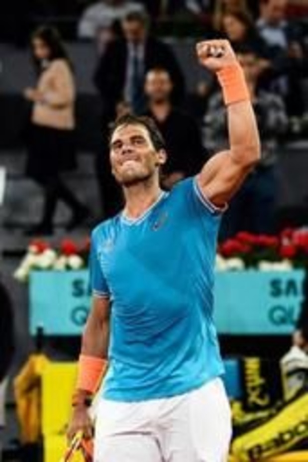 ATP Madrid - Rafael Nadal surclasse Stan Wawrinka et rejoint Tsitsipas en demie