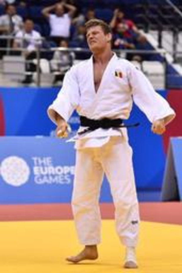 Matthias Casse (-81 kg), médaille d'argent, battu en finale par l'Israélien Sagi Muki