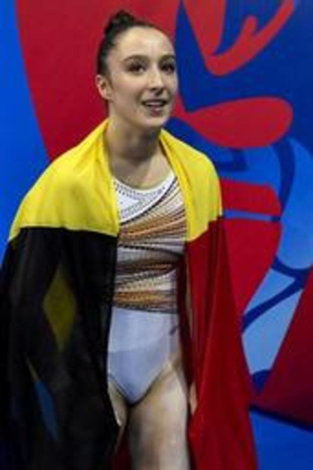 Jeux Européens - Nina Derwael embellit la moisson belge avec un sacre à la poutre dimanche à Minsk