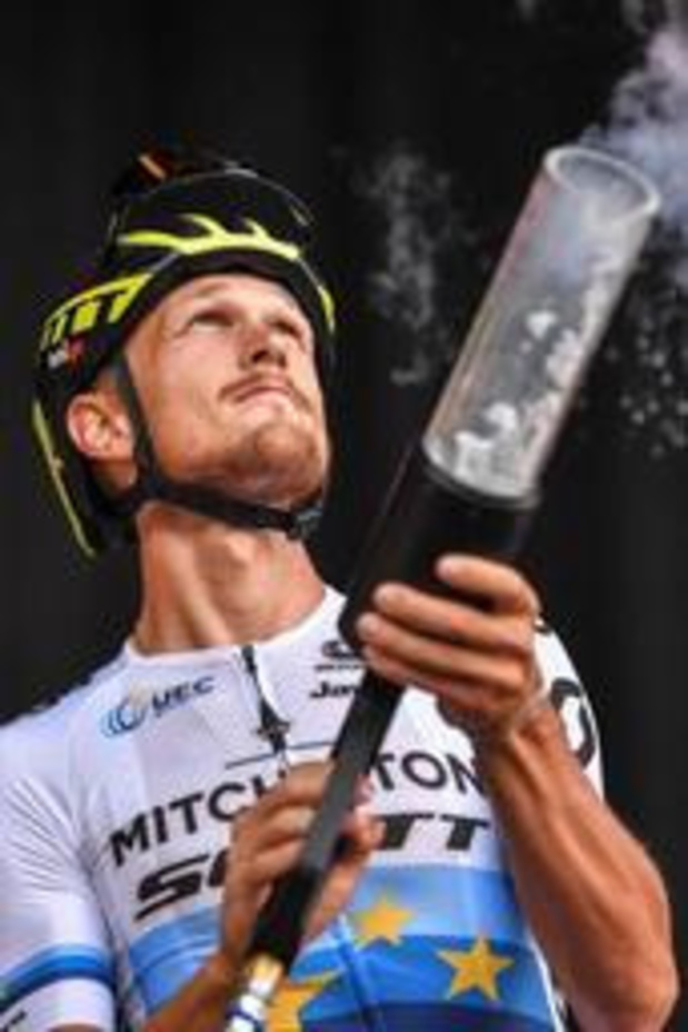 Tour de Grande-Bretagne: Matteo Trentin remporte la 2e étape